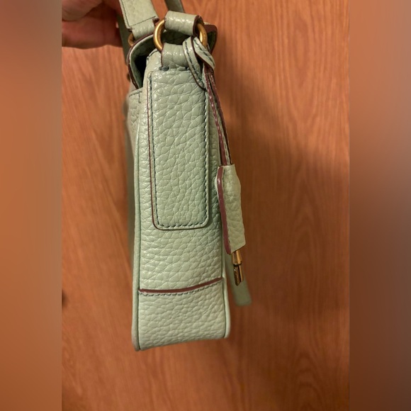 fossil pebbled leather crossbody purse - Picture 5 of 10